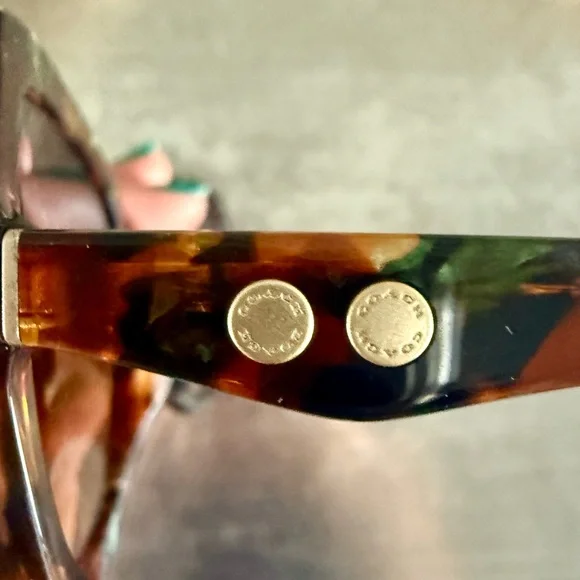 NEW Coach Women's Multi-Color Tortoise Sunglasses CW225 - Picture 6 of 10